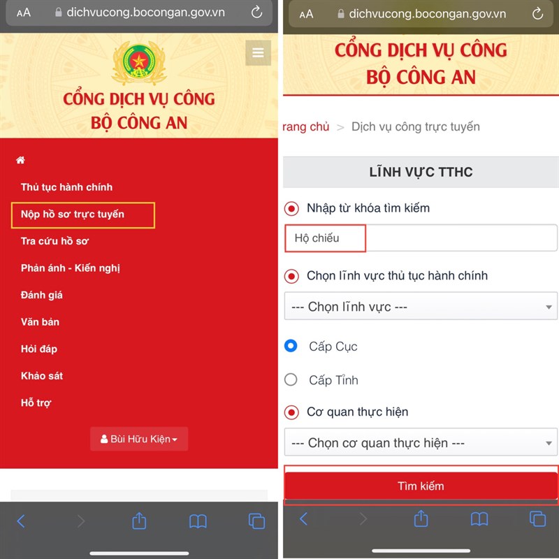 Làm passport nhanh