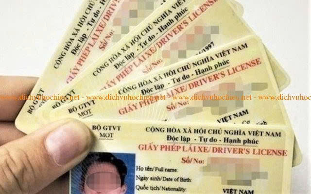 Dịch Vụ Đổi Giấy Phép Lái Xe 
