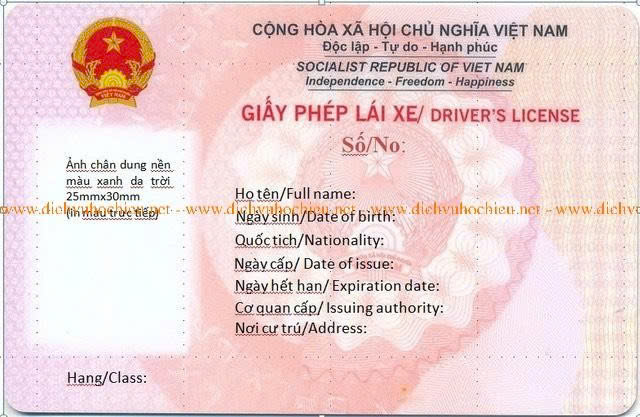 dịch vụ đổi GPLX