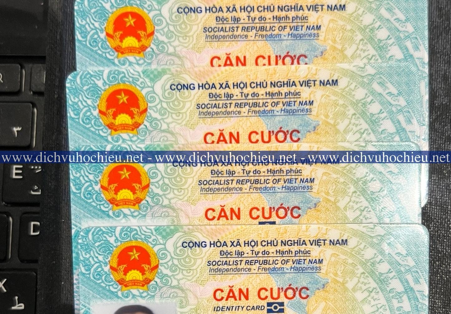Làm thẻ căn cước nhanh