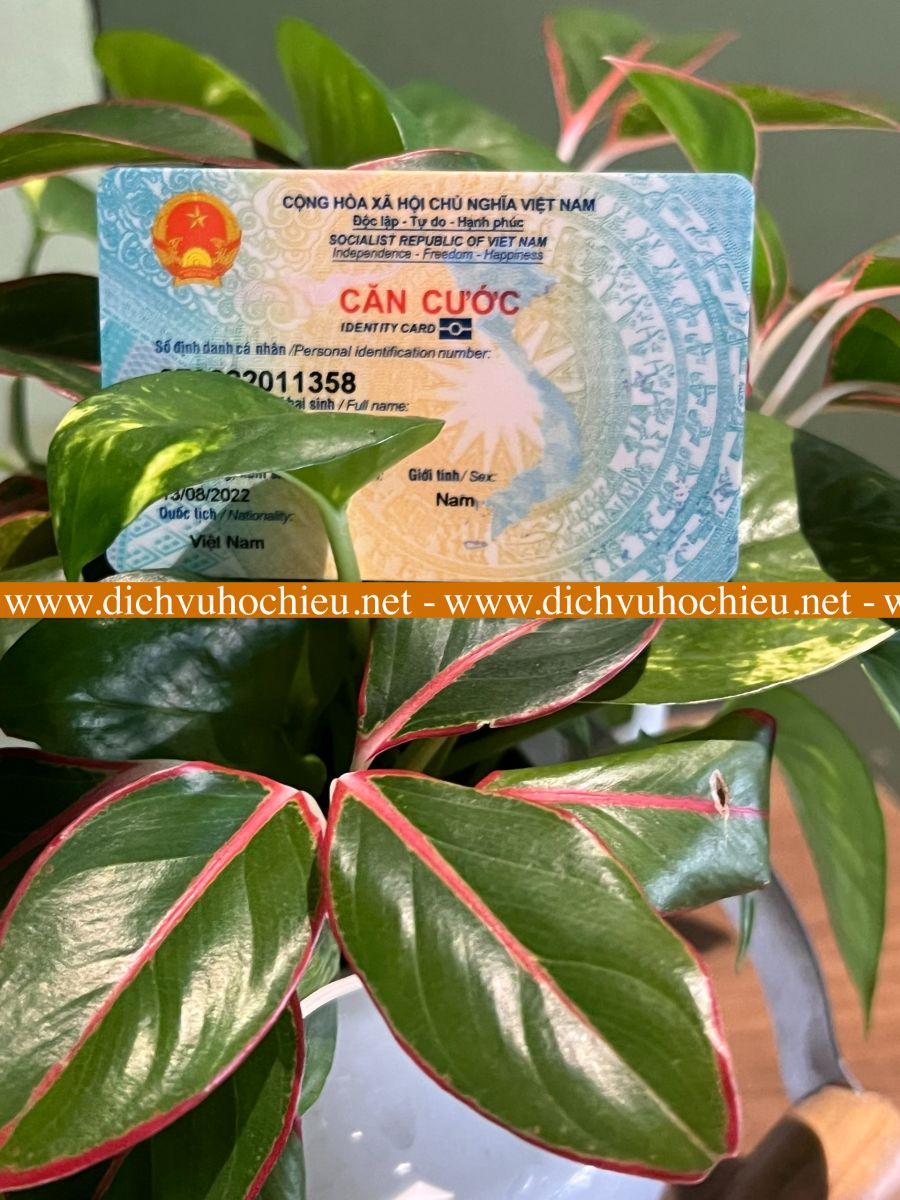Làm thẻ căn cước nhanh