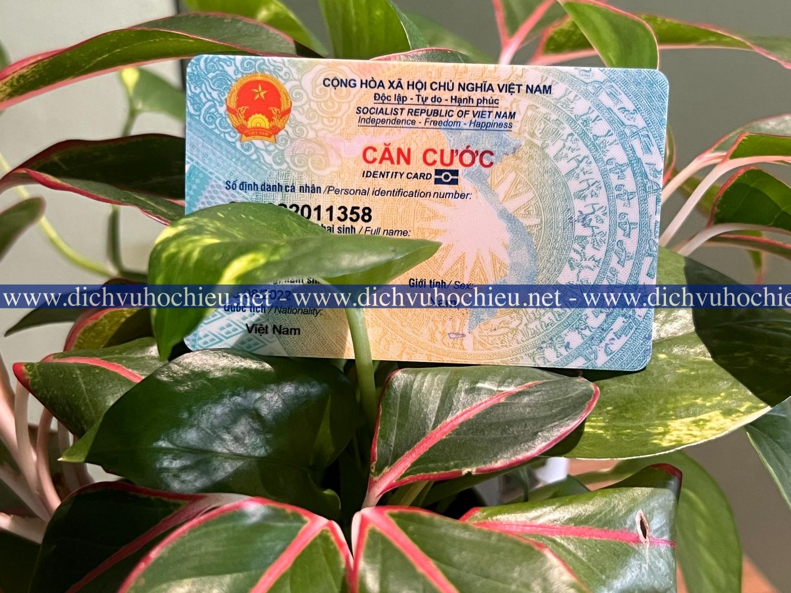 Làm thẻ căn cước nhanh